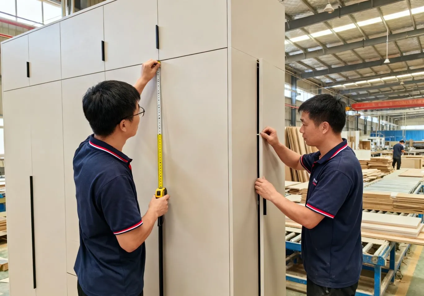 Furniture production file review and inspection record