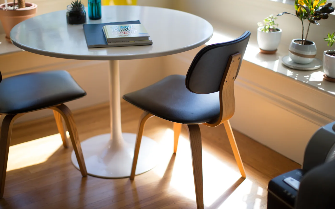 Dining furniture reference photo for sample and finish approval before OEM production
